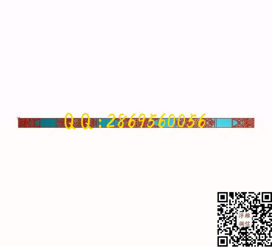 门花1023-39_欧式木门长条洋花贴花门上花门芯门楣精雕图浮雕图